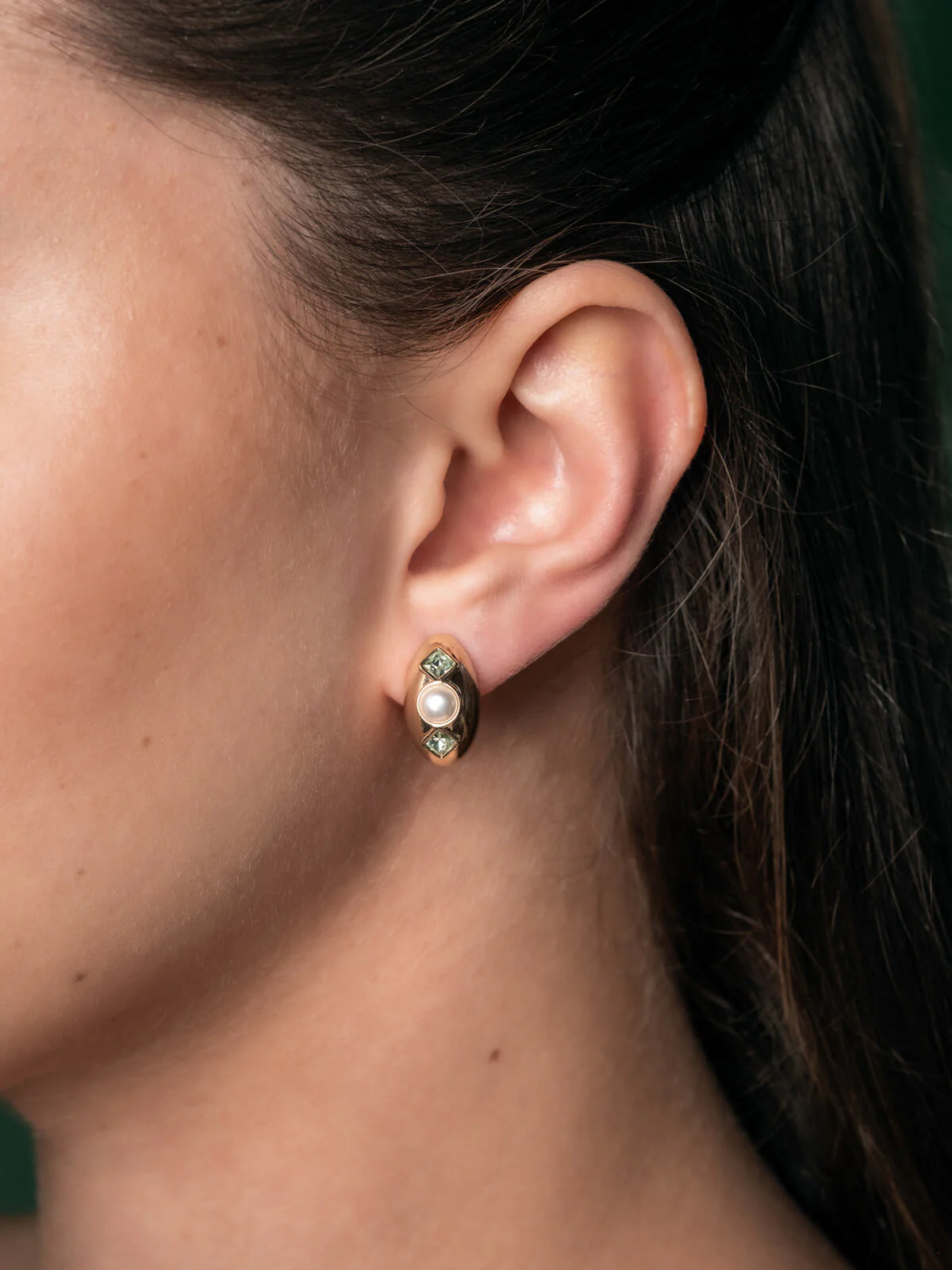 Clove Huggie Hoops - Image 3