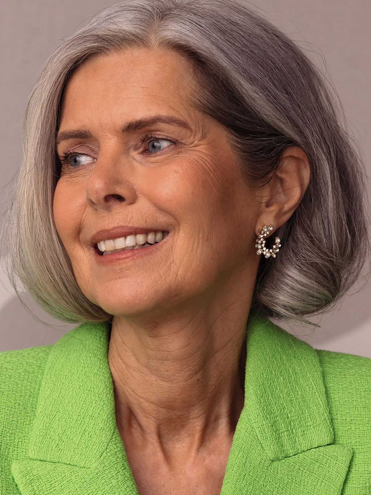 Lupe Crescent Studs - Image 4