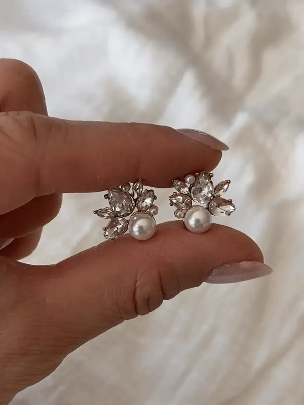 Mini Bordeaux Studs - Image 3