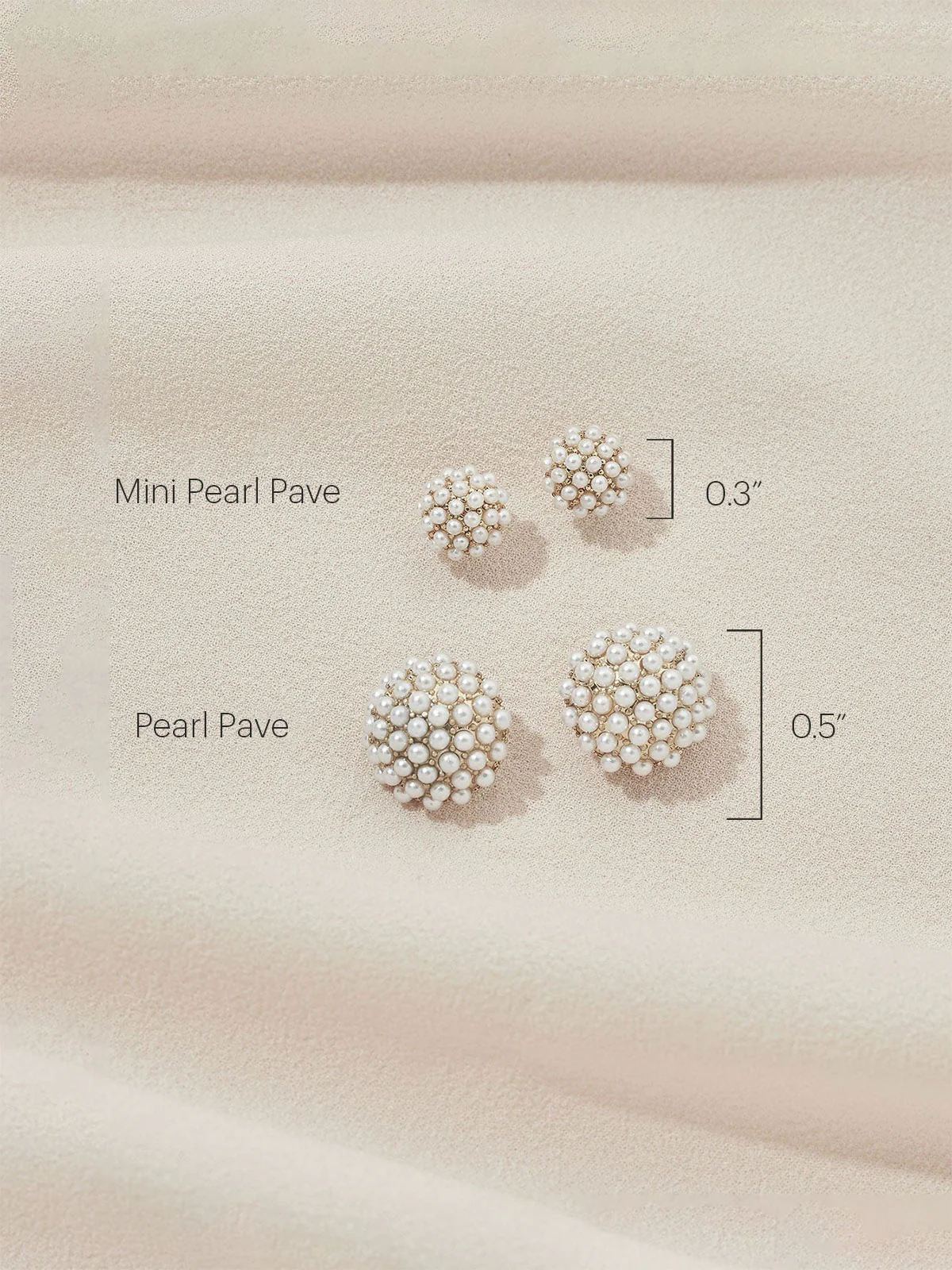 Pearl Pave Studs - Image 5