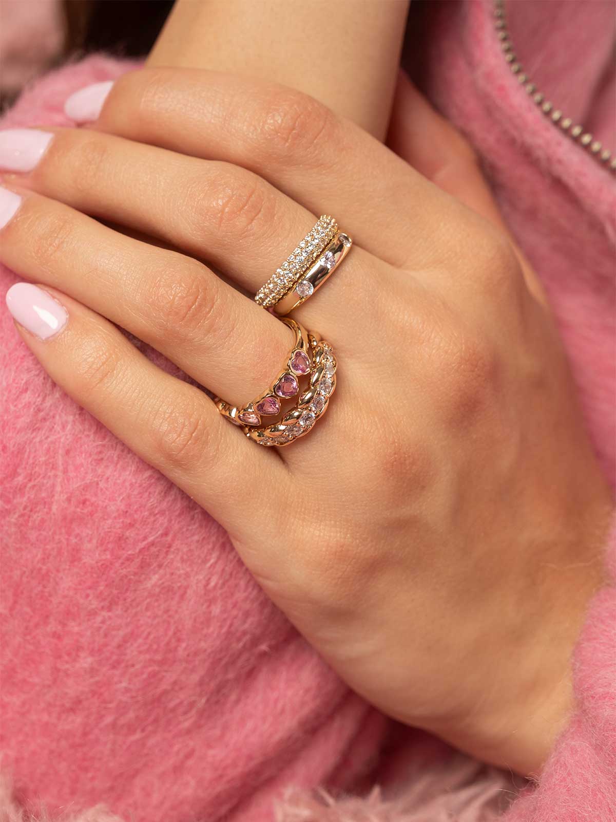 Sweetheart Rings (Set of 3) - Image 3